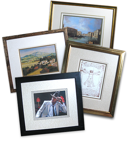 All types and sizes of frames